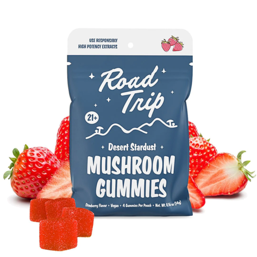 road trip gummies strawberry flavor